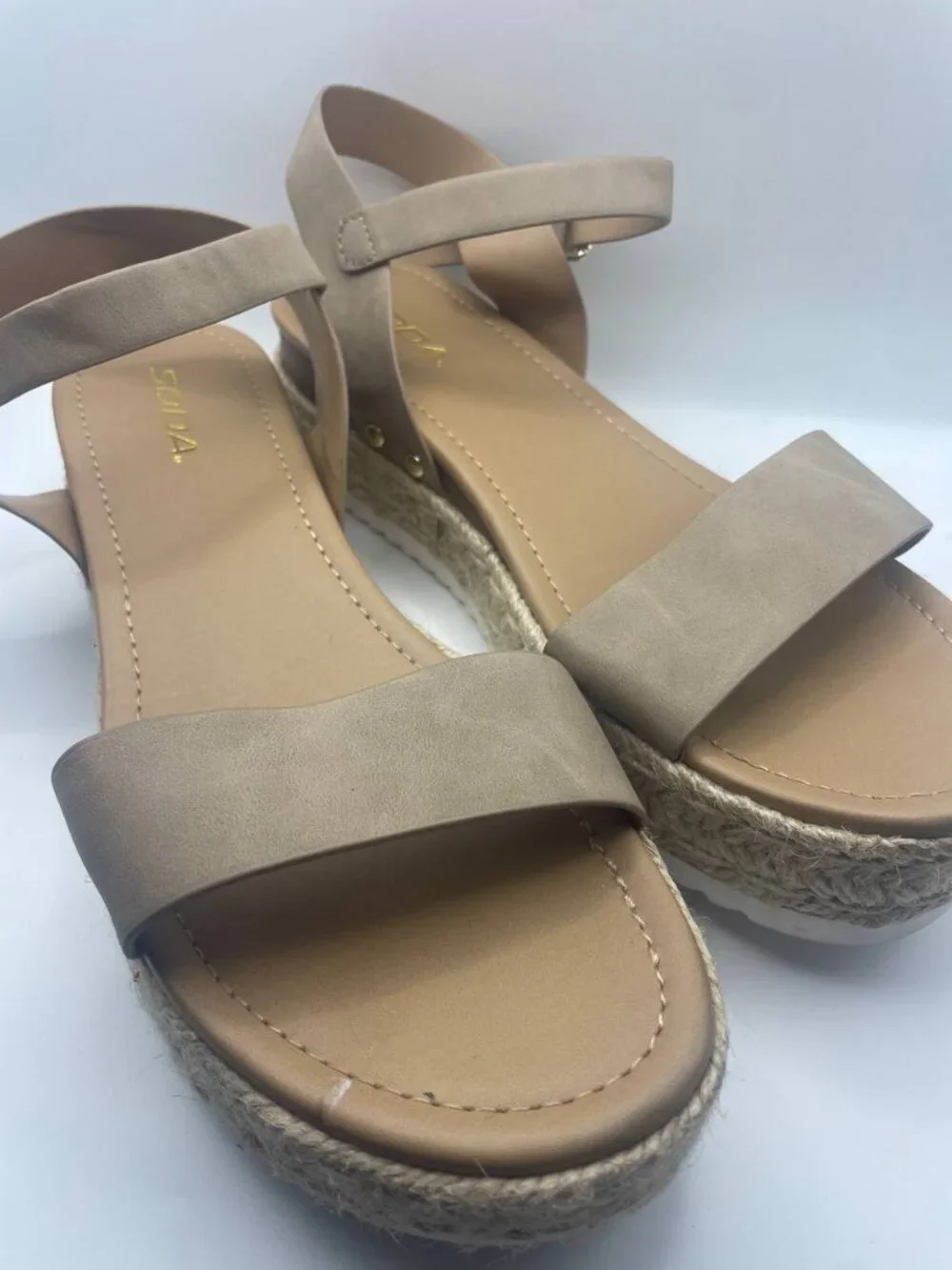 Soda espadrille platform